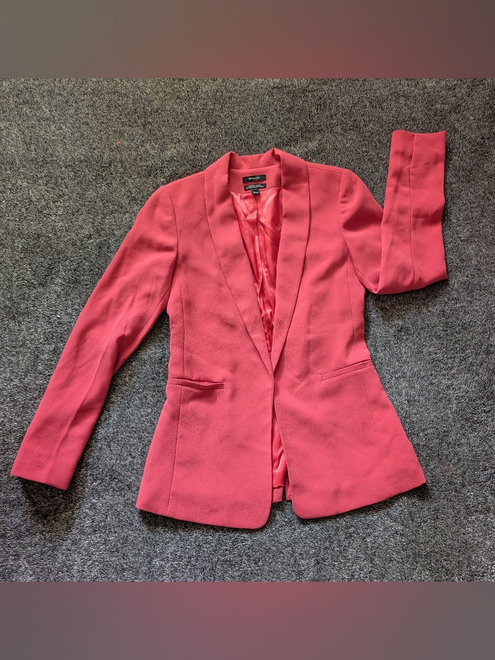 RW&CO. Women'Small Blazer in Pink Size Small Like New